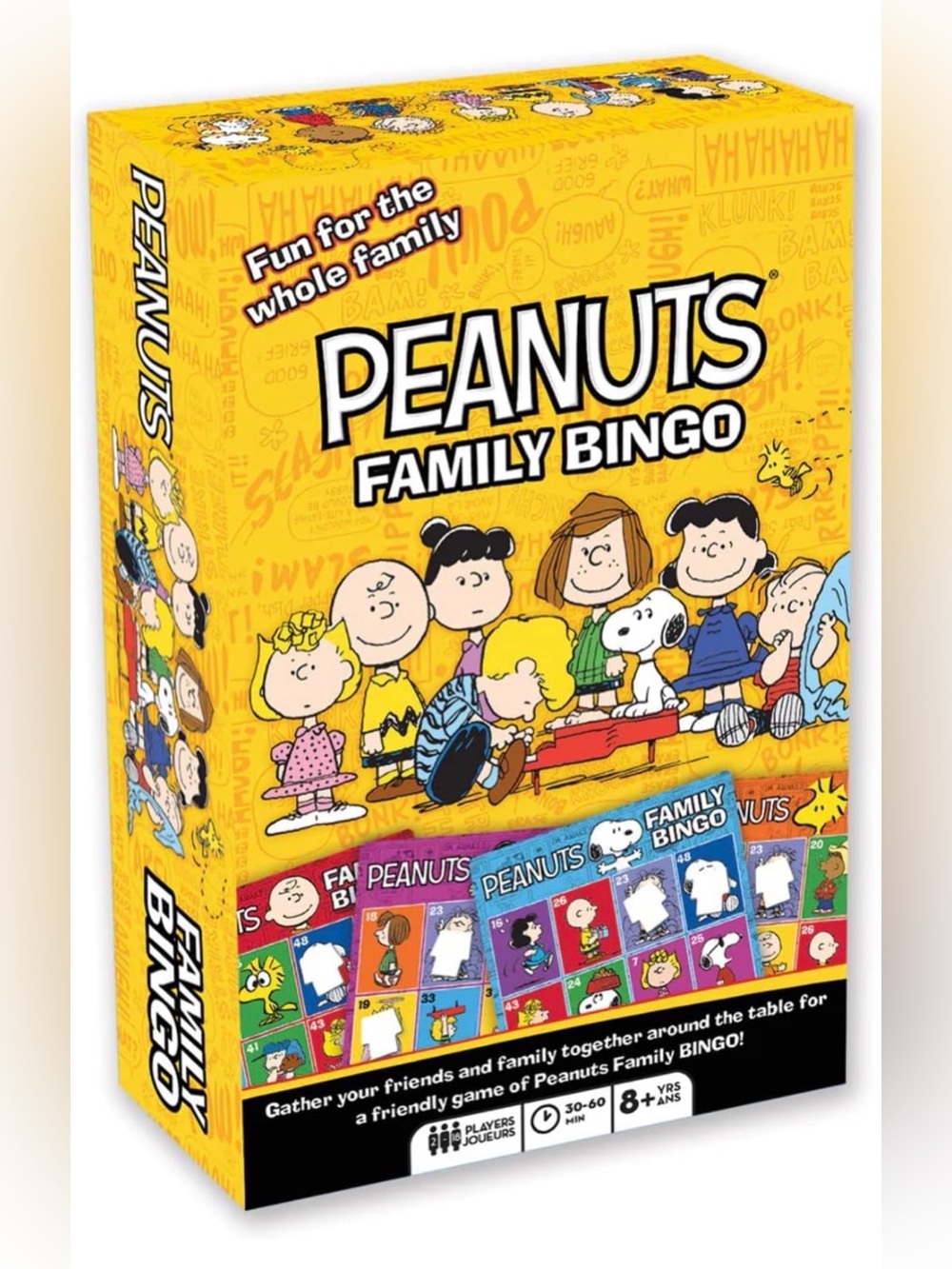 Peanuts Family Bingo